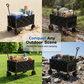 🛒 Składany wózek terenowy – 50% ZNIŻKI! OFERTA LIMITOWANA!💪✨ Pojemność 130 l, nośność 80 kg i wytrzymałe koła terenowe – idealny na camping, zakupy, plażę i ogród. Lekki, składany i łatwy w przechowywaniu. Twój niezawodny pomocnik w każdym terenie! 🏕