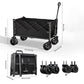 🛒 Składany wózek terenowy – 50% ZNIŻKI! OFERTA LIMITOWANA!💪✨ Pojemność 130 l, nośność 80 kg i wytrzymałe koła terenowe – idealny na camping, zakupy, plażę i ogród. Lekki, składany i łatwy w przechowywaniu. Twój niezawodny pomocnik w każdym terenie! 🏕