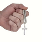 🕊️✝️ Męski naszyjnik z krzyżem ze stali nierdzewnej – klasyczny symbol, mocny i trwały ⛓️💪✨
