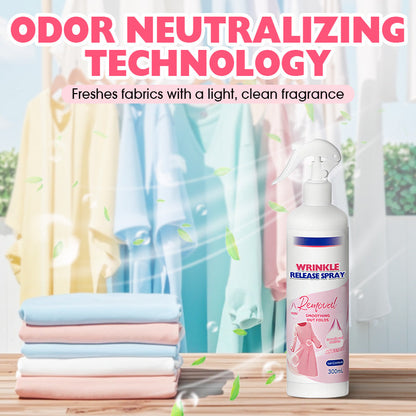 🥳2026 GORĄCA WYPRZEDAŻ🥳💞50K+ SPRZEDANYCH!👔❤️‍🔥 50% ZNIŻKI! Wielofunkcyjny spray do wygładzania zmarszczek – usuwa zagniecenia w kilka minut. Neutralizuje zapachy, delikatny dla tkanin. Bez prasowania! Niezbędnik w podróży. 👕✨