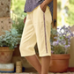 👖 Letnie Damskie Spodnie Capri z Koronkowymi Wycięciami – Lekkie Zwiewne i Pełne Wdzięku! ☀️🌸