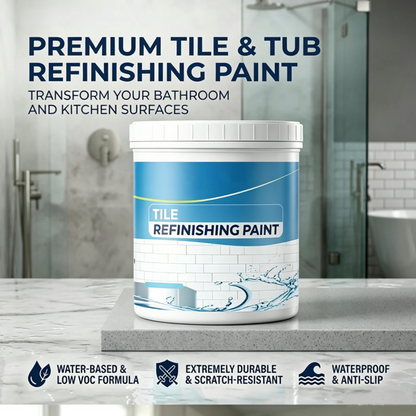 🎨 Zestaw farby do renowacji płytek i wanny – odśwież łazienkę bez kosztownego remontu! 🛁✨
