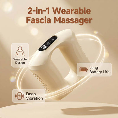 ⏰ 50% TANIEJ! Nowy miniaturowy pistolet do masażu mięśni – wspomaga spalanie tłuszczu, idealny do jogi i fitnessu. Ładowanie USB, wibracyjny. ⚡🧘‍♀️