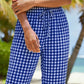 ⏰ 50% TANIEJ! 👖 Letnie damskie spodnie capri w kratę – stylowe, lekkie i przewiewne! ☀️