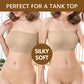 💐 Wspierający Biustonosz Bandeau – Bezprzewodowe mocne wsparcie, bezszwowy design bez ramiączek, miękka elastyczna tkanina, antypoślizgowy silikonowy pasek, wygodny na co dzień i na letnie wyjazdy ✨