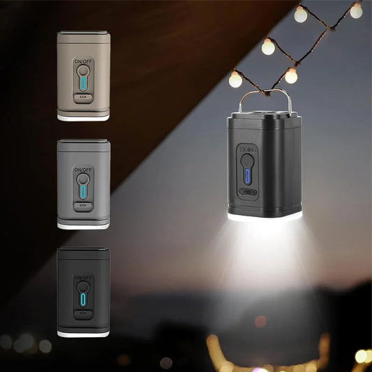 🏕️ Akumulatorowa pompka kempingowa – oświetlenie LED, szybkie pompowanie, kompaktowa – płatność przy odbiorze 🔋