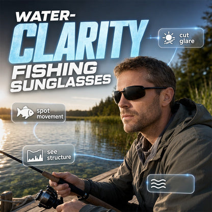 🕶️ 50% RABATU! 🎣 Ultralekkie polaryzacyjne okulary wędkarskie – Bez odblasków & UV400 – Idealne do wędkowania, żeglarstwa lub na plażę – redukują odbicia i optymalnie chronią oczy 🌊☀️