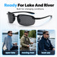 🕶️ 50% RABATU! 🎣 Ultralekkie polaryzacyjne okulary wędkarskie – Bez odblasków & UV400 – Idealne do wędkowania, żeglarstwa lub na plażę – redukują odbicia i optymalnie chronią oczy 🌊☀️