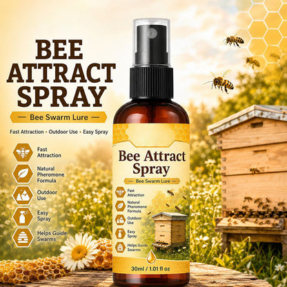 🐝 Naturalny spray przyciągający pszczoły, do stosowania na zewnątrz