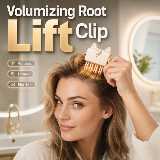 💇 Klips do unoszenia włosów – 50% ZNIŻKI! OFERTA LIMITOWANA!🔥💖 Ponad 48 000 sprzedanych sztuk! Bezprzewodowy, podgrzewany, idealny do cienkich i płaskich włosów – dodaje objętości u nasady w kilka sekund. ✨