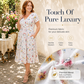 👗 Blumiges Kleid mit V-Ausschnitt – 50% ZNIŻKI! OFERTA LIMITOWANA!💃✨ Elegancki fason, twist w talii i kwiatowy wzór – idealny na lato, wesela i codzienne stylizacje. Lekka, zwiewna i pełna kobiecego uroku. Pasuje na każdą okazję! 🌸☀️