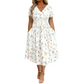 👗 Blumiges Kleid mit V-Ausschnitt – 50% ZNIŻKI! OFERTA LIMITOWANA!💃✨ Elegancki fason, twist w talii i kwiatowy wzór – idealny na lato, wesela i codzienne stylizacje. Lekka, zwiewna i pełna kobiecego uroku. Pasuje na każdą okazję! 🌸☀️