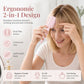 💇Regulowany Grzebień do Przerzedzania Włosów DIY, Dwustronny Bezpieczny Domowy Stylizator Włosów