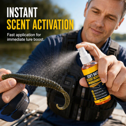 🎣 Teraz 50% zniżki! 🐟 Spray wzmacniający zapach sztucznych przynęt – wysokoskoncentrowany odświeżacz zapachu opracowany specjalnie dla wędkarzy