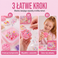 🐱50% TANIEJ TERAZ! Zestaw DIY Squishy – Łapka kota, smażony lód, ręcznie robiona zabawka gniotka, zestaw rzemieślniczy z galaretką, zabawna antystresowa zabawka DIY dla dzieci 6+