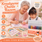 🖊️ Brokatowe długopisy żelowe z wysuwaną końcówką – idealne do dziennika i szkiców! ✨
