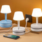 ⏰ 50% TANIEJ! 💡 Lampka nocna z USB i gniazdkami – oświetlenie i ładowanie w jednym! 🔌