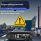 🚗50% TANIEJ TERAZ!🚗✨Samochodowy Wyświetlacz GPS HUD z Ładowaniem Solarnym