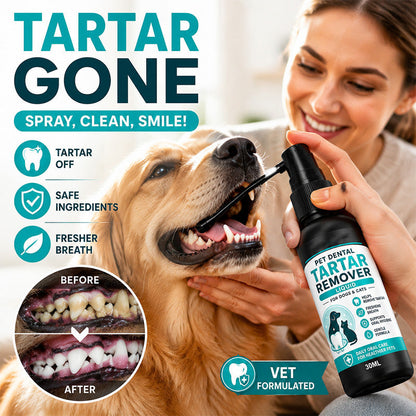 🎁 Kup 1 – drugie gratis! 🦷 Spray do czyszczenia zębów dla zwierząt – usuwa kamień i płytkę nazębną, wspiera codzienną higienę jamy ustnej! 🐶🐱✨