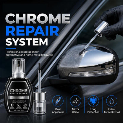 🎁 Kup 1 – drugie gratis! 🚗 Profesjonalny pisak do naprawy chromu – przywraca blask i chroni przed korozją! ✨💎