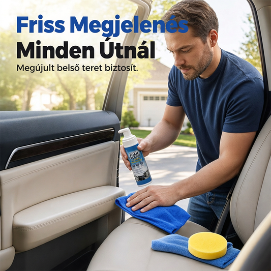 ⏰ 50% TANIEJ! 🚗 Wielofunkcyjna pianka czyszcząca do wnętrz samochodów, skóry i powierzchni winylowych – 150 ml! ✨🧼