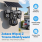⏰ 50% TANIEJ! 📷 Solarna kamera bezpieczeństwa WiFi z potrójnym obiektywem – ochrona bez prądu i bez kabli! 🛡️☀️✨