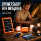 ⏰ 50% TANIEJ! ☀️ Przenośny system zasilania słonecznego z 2 lampkami LED – energia i światło zawsze pod ręką! 🔋✨