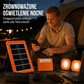 ⏰ 50% TANIEJ! ☀️ Przenośny system zasilania słonecznego z 2 lampkami LED – energia i światło zawsze pod ręką! 🔋✨