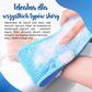 🧰 Dwustronny silikonowy pędzel do pleców – peeling ciała do kąpieli z miękkimi silikonowymi włosiami