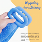🧰 Dwustronny silikonowy pędzel do pleców – peeling ciała do kąpieli z miękkimi silikonowymi włosiami