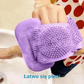 🧰 Dwustronny silikonowy pędzel do pleców – peeling ciała do kąpieli z miękkimi silikonowymi włosiami
