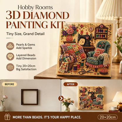 💎 TYLKO TERAZ 50% TANIEJ 🎨 Zestaw do haftu diamentowego — odpręż się, twórz i eksponuj