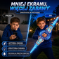 ⚔️ Ładowalny miecz świetlny z podwójnym ostrzem – moc światła w Twoich rękach! ✨🔥