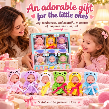 🔥 Oferta ograniczona czasowo! 🧸 Mini lalki reborn – realistyczne i urocze, wzruszający prezent dla miłośników lalek i kolekcjonerów 👼🎁