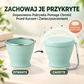 🎁 Kup 1 – drugi gratis! 🥤 Składany kubek silikonowy – idealny w podróży, na kempingu i w pracy!