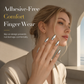 💍 Nowości – 50% ZNIŻKI! 💥 Metalowy pierścień na palec (nail ring) ✨ Modna biżuteria do paznokci 💅