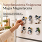 🔥-50% zniżki! 🎄 Kreskówkowe magnesy na lodówkę świąteczne ✨ Ładne, dekoracja świąteczna, silne magnesowanie 🎅