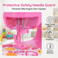 🧵 Mini Electric Sewing Machine Toy with Needle Guard