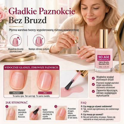 💅 Naturalny płyn do wyrównywania paznokci – wygładza rowki, wyrównuje łożysko i daje polerowany połysk! ✨🌸