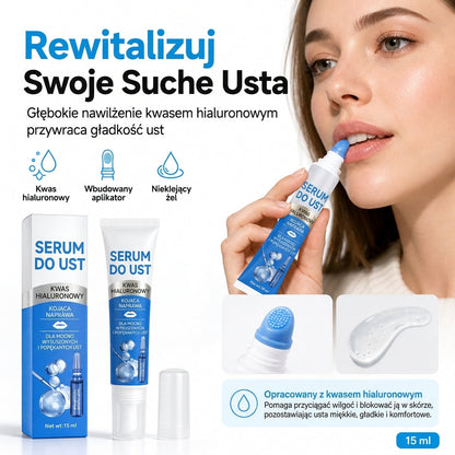 💋💋 Hyaluronic Massage-Head Lip Gel — głębokie nawilżenie i natychmiastowa regeneracja ✨