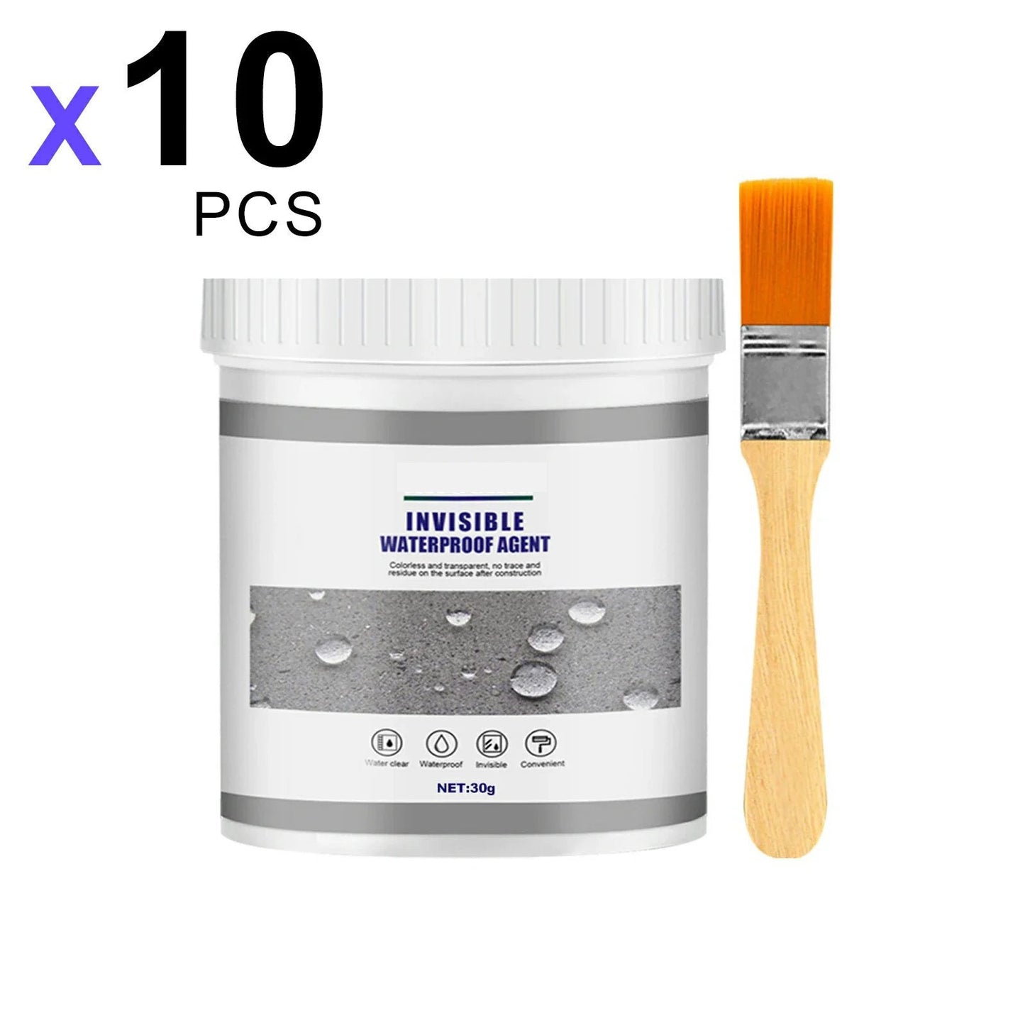 💧Transparent waterproofing adhesive bathroom kitchen exterior wall waterproof transparent coating