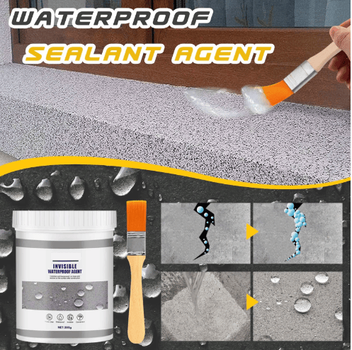 💧Transparent waterproofing adhesive bathroom kitchen exterior wall waterproof transparent coating