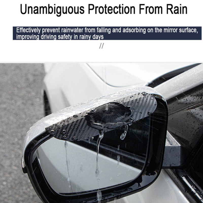 New Carbon Fiber Rain Eyebrow