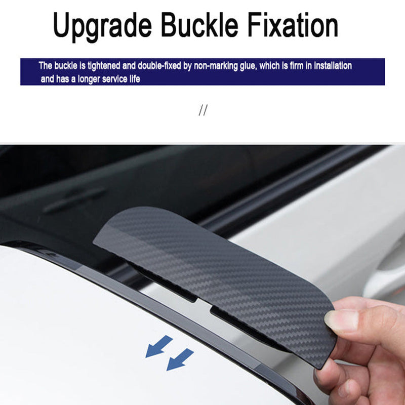 New Carbon Fiber Rain Eyebrow