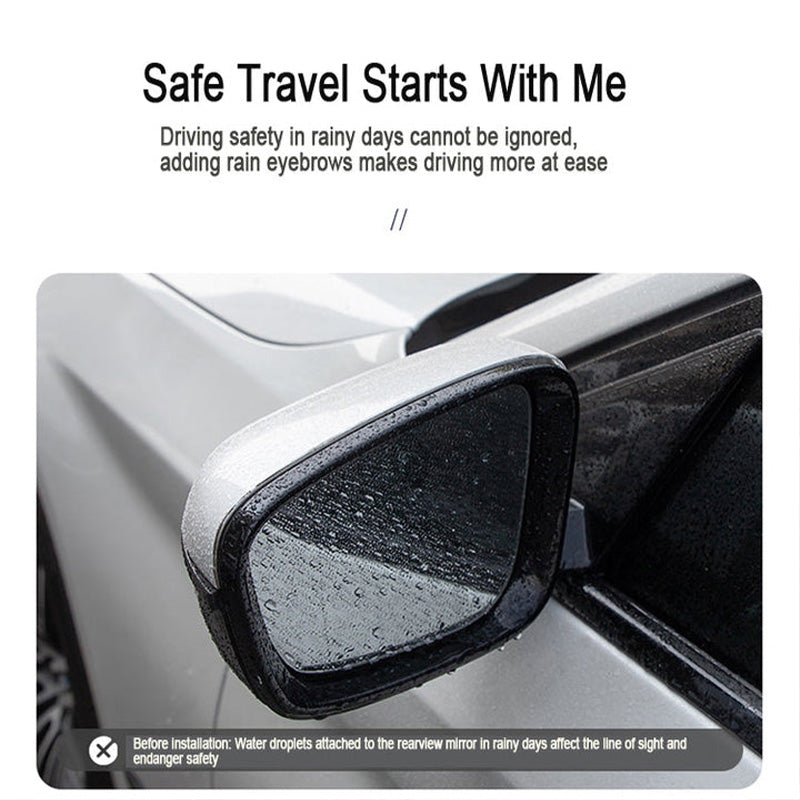 New Carbon Fiber Rain Eyebrow