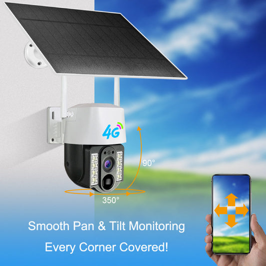 360° Smart Solar Surveillance Camera